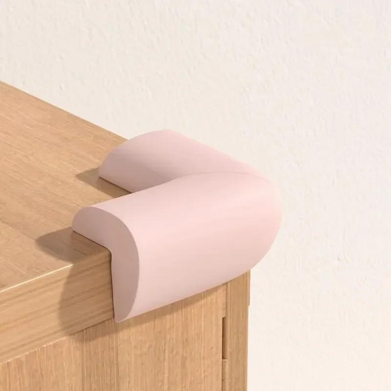 

1pc Table Corner Protector Safety Protection Guards Child Kids Furniture Edge Cover Pad Corner Bumper Anti-collision Foam розовый