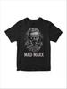Mad Marx Grafik T-Shirt Karl Marx Shirt Grafik Kurzarm Herren T-Shirts für den Sommer Unisex