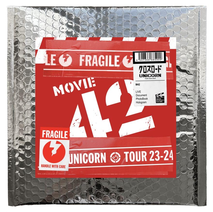 

бонусный оригинальный акриловый брелок MOVIE 42 Unicorn Tour производство ограничено Live [Blu-ray edition] [Ограниченное количество включено] 2023-2024 Crossroad (первый