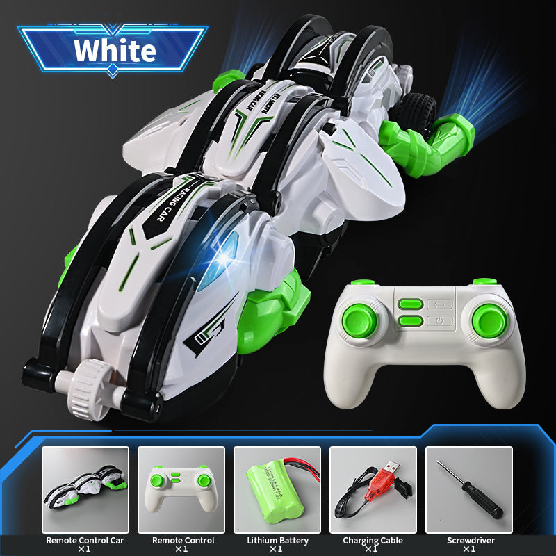 

Caterpillar stunt car зелёный