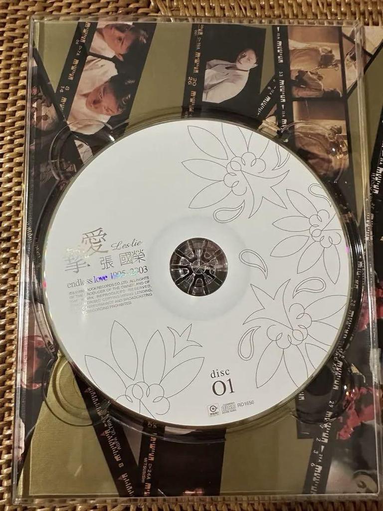 [USED] Leslie Cheung Endless Love CD+VCD