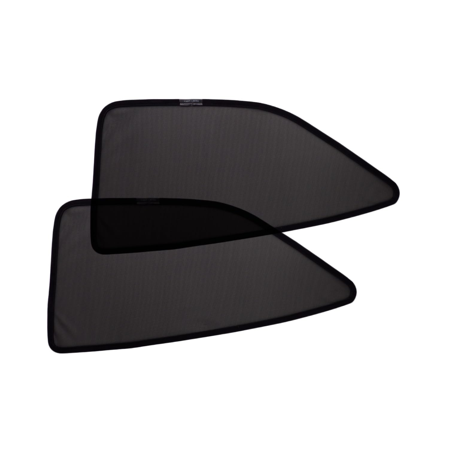 

Yaris mesh side window light heat magnetic screens of two for rear Cross-specific sunshades, shades, privacy, blocking, insulation, curtains, (set чёрный