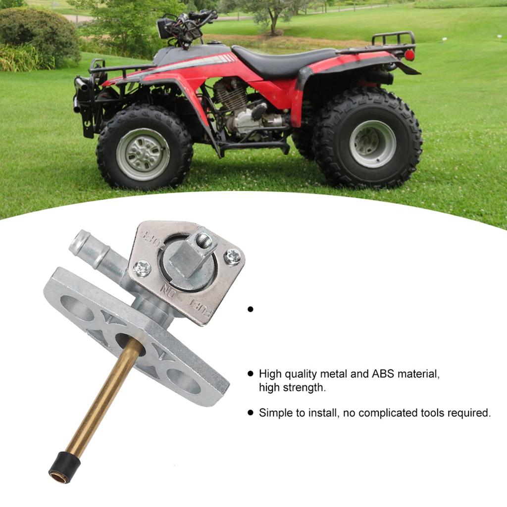 ATV Fuel Petcock Valve Gas Tank Switch Kit Fit for Honda TRX250 TRX350 TRX400