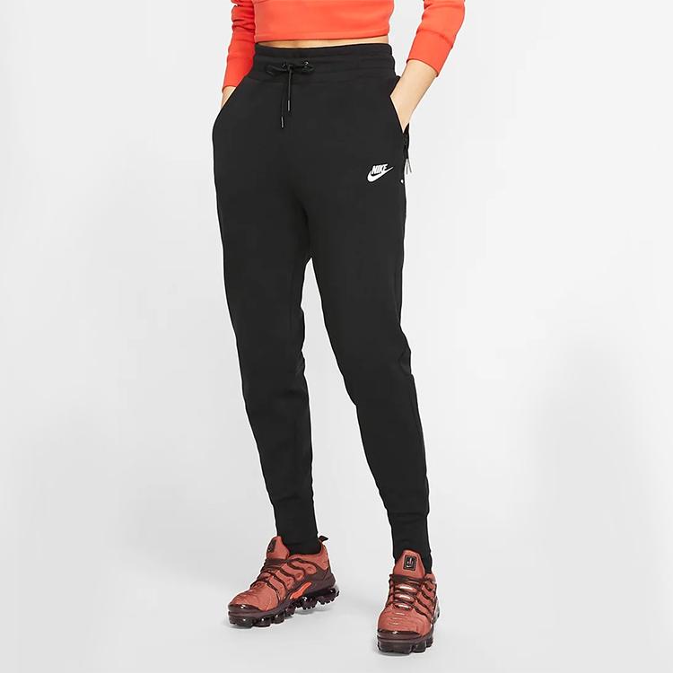 Nike Sports Casual Sweatpants Women Bottoms Black BV3473-010