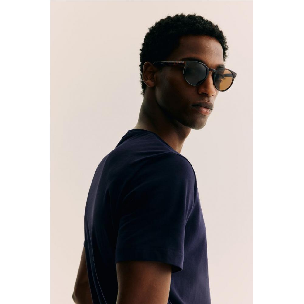 H M sliM FiT T sHirT Navy Blue