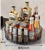 Rotating Circular Tray Countertop, Multi-purpose Storage Tray, Rotating Storage Rack, Kitchen Seasoning Rack, Desktop Storage