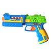 Manual Dart Blaster Toy Gun with 5 Soft Darts Easy Operate Colorful Educational Toy Pistol Outdoor Shooting Practice Sports Toy