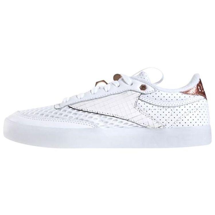 Reebok Club C 85 Low Top Skate Shoes White Women s DV5197 36