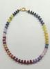 Turquoise Bohemian Beaded Clavicle Necklace - Summer Casual Vacation Style for Women