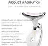 Neck Beauty Instrument - Anti-Wrinkle, Lifting, LED Light Therapy, EMS, 45°C Heat, Rechargeable