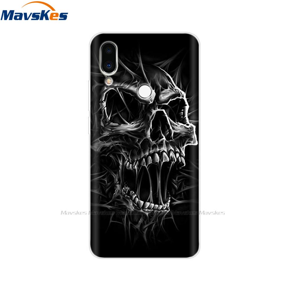 For Meizu Note 9 Case Note9 Soft TPU Silicon Funda Back Cover For Meizu M9 Note Case M9Note M 9 Rose Print Phone Case Coque Para