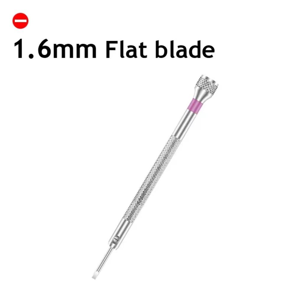 

0.8mm-1.6mm Watchmakers Screwdrivers Flathead Screwdriver Small Accessories Repair Tools 1.6mm Flat