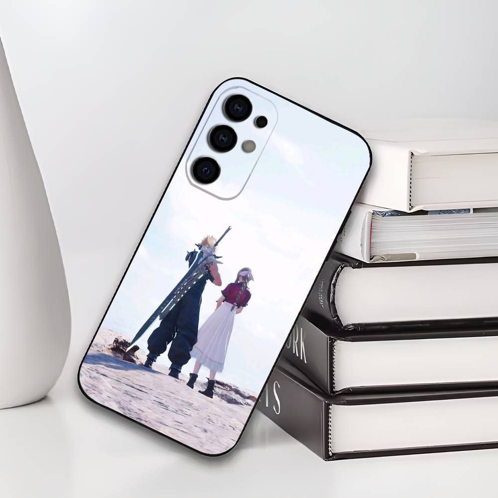 F-Final Game F-Fantasy Phone Case For Samsung S25,S24,S21,S22,S23,S30,Ultra,S20,Plus,Fe,Lite,Soft Black Cover