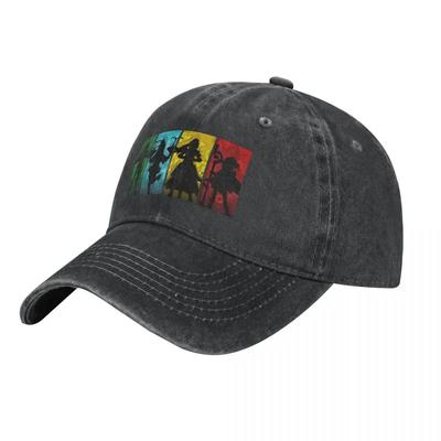 Anime Baseball Caps Hats Squad Silhouette Classic Dad Hat For Man Hip Hop Caps Sun Shade