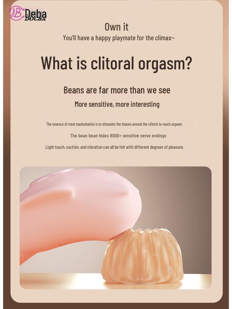 Deba Little Bee Wearable Vibrator with App-Controlled Clitoral Massage