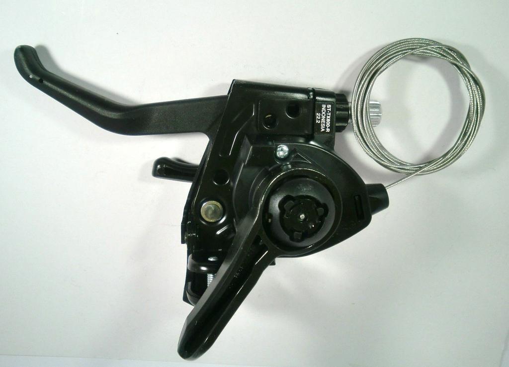 Shimano Shift Lever 2 Finger 3x8Speed Left and Right Set Black 933 ST-TX800-8R/L