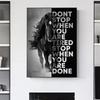 Citazioni Motivazionali Conquista Focus Pittura su Tela Leone Tigre Leopardo Animali Feroci Poster Stampa Muro Soggiorno Decorazioni per la Casa