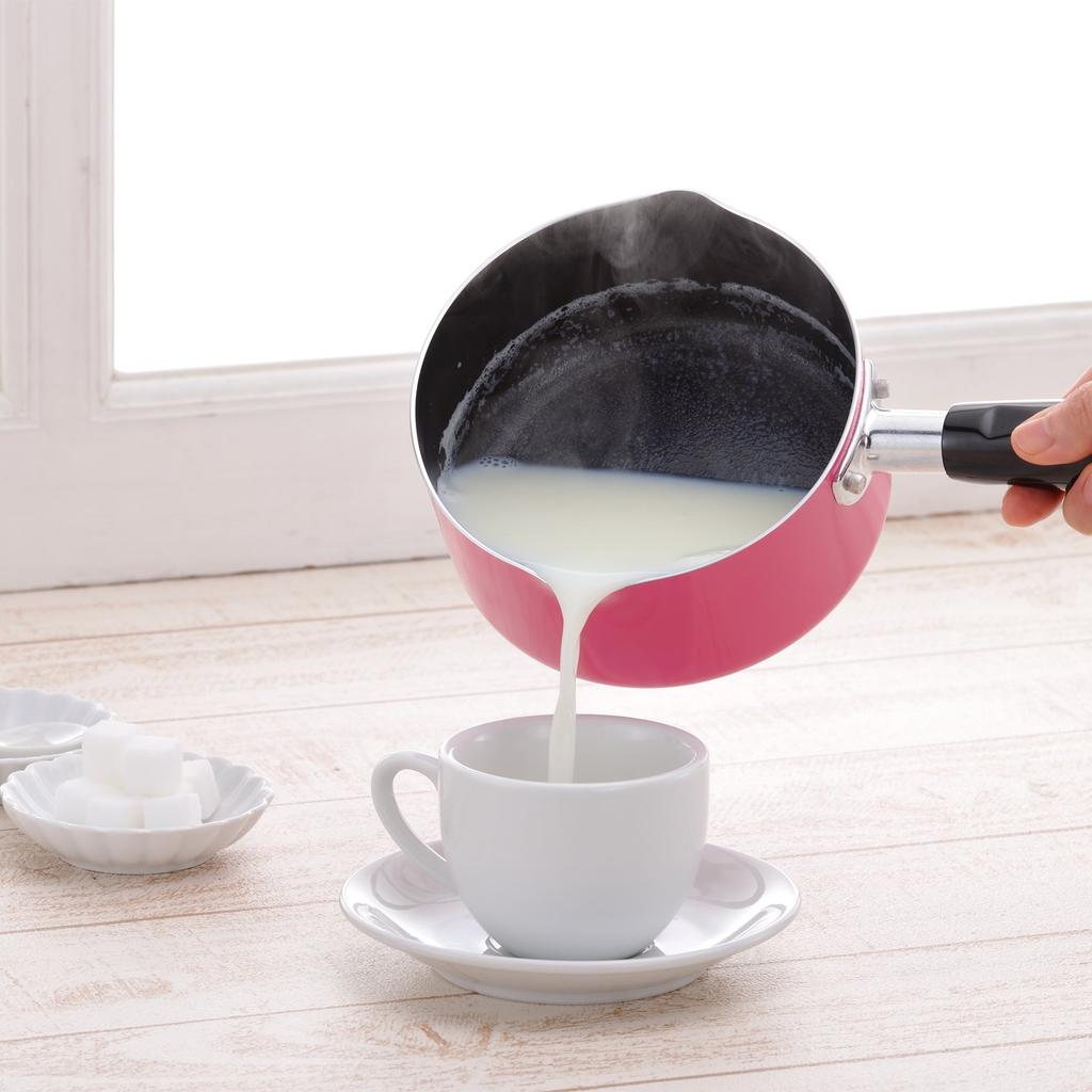 Wahei Freiz Small Milk Pan 14cm, Saucepan, Gas Stove Only, PFOA-Free, Non-stick Coating