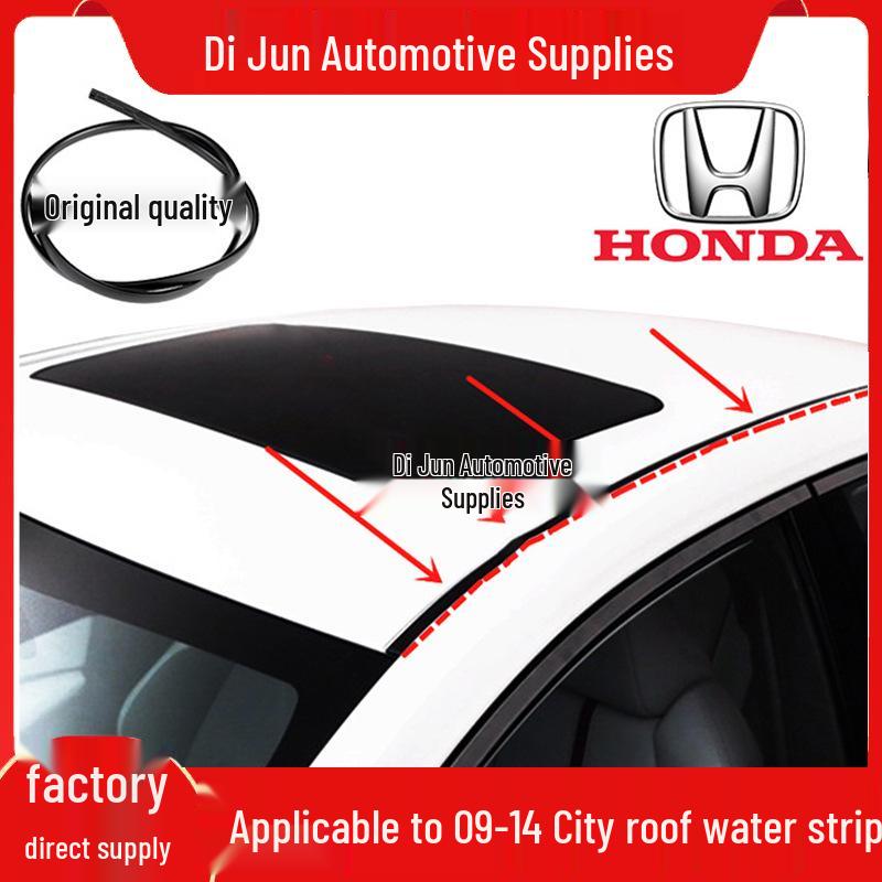 09-14 Honda Classic City Roof Gutter Rubber Trim Seal Passenger s side right