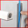 1 pezzo 78,74/118,11/196,85 pollici X 0,39 pollici Copricavo Flessibile per Pavimento Canalina in PVC Canalina per Cavi Gestione Cavi Nascondicavi