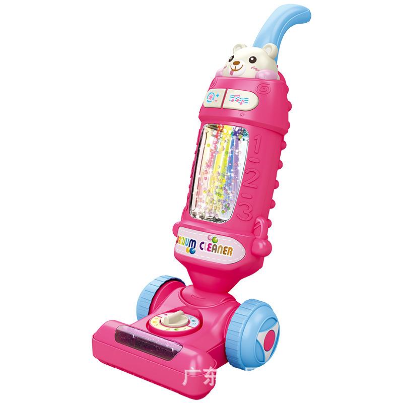 

Игрушка-пылесос Моделирование Мелкая бытовая техника Игрушка-симуляция Уборка Домашние работы Музыка Свет Игрушки для уборки розовый