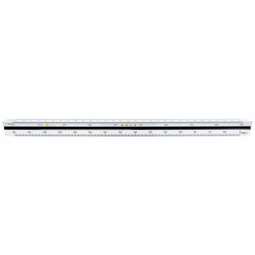Shinwa Sokutei Triangular Scale for Architects, B-30, 30cm, 74962