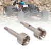 2pcs RC Rear Wheel Axle Cups for WLTOYS 124008 124010 Remote Control Car Metal Wheel Stub Axle Shaft