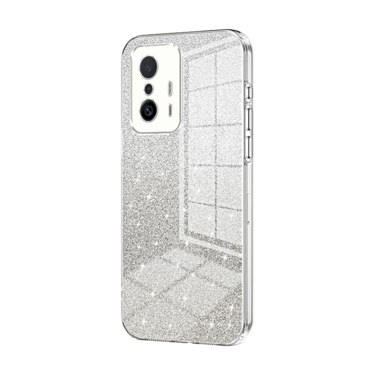 Gradient Glitter Powder Electroplated Phone Case