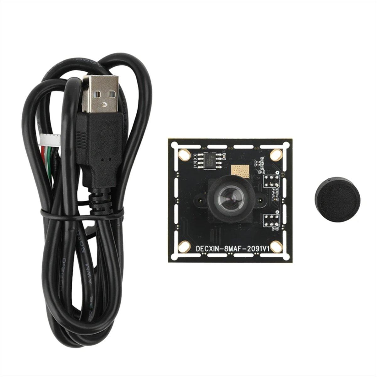 

Новый модуль HD-камеры IMX179 8 МП 2025 года, фиксированный фокус, широкоугольный, с распознаванием лиц/сканированием документов, USB-камера для машинного зрения China Mainland