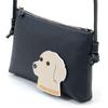 Kitamura Dog Shoulder Bag P-0668 Women's Dark Blue (Golden Retriever) [Navy] 10105 Free Size