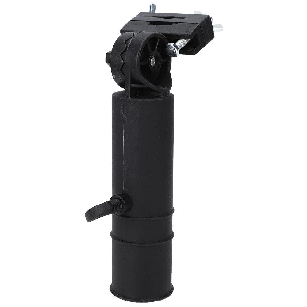 Universal Golf Cart Trolley Handle Multi Angle Adjustable Plastic Umbrella Holder Stand Black for Buggy Golf Cart or
