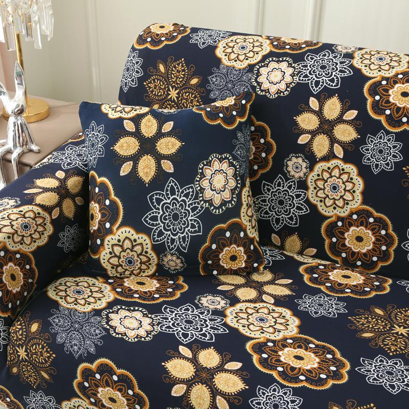 Printed Sofa Cover Stretch Couch Cover Sofa Slipcovers for Couches and Loveseats Washable Furniture Protector for Pets Kids