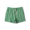 Solid Color Men's High-Elastic Cotton Running Shorts