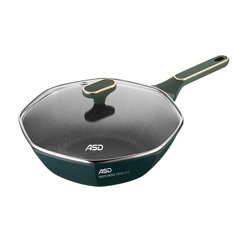 

ASD 32cm Maifan Stone Non-Stick Octagonal Wok