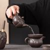 Light Luxury Purple Sand Kung Fu Tea Set, Household Cover Bowl Teapot Cup, High-end Elders, Gift Box Set