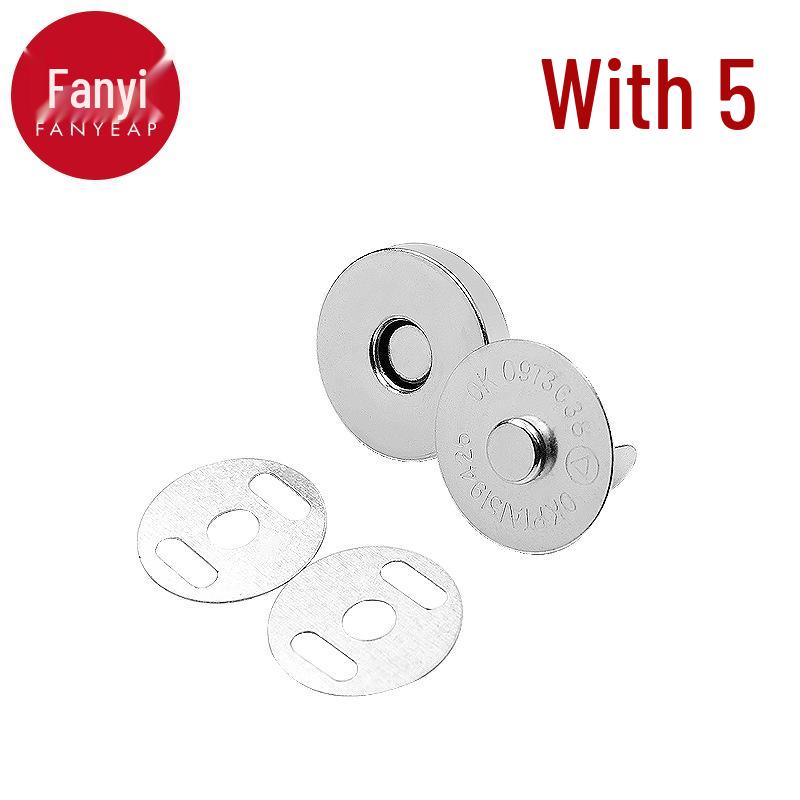 Invisible Magnetic Snap Fastener with Magnetic Buckle for Handbags & Luggage (No-Sew, A1J60, Free Shipping)