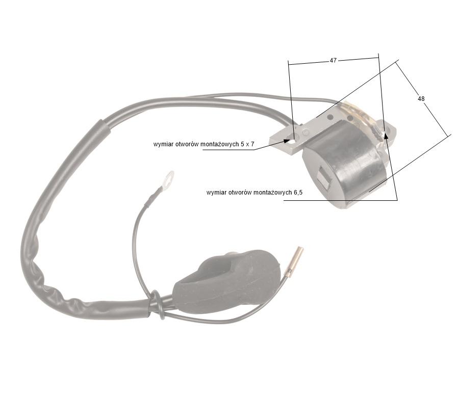 Moduł Zapłonowy Stihl Fr450 Fr480 Sp400 Sp450 Fs400 490043