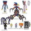 Moc Bobble Game Time 5 Joker Spidert  Building Block Assembly Small Particle Figurine Model Ornament Handmade Toy