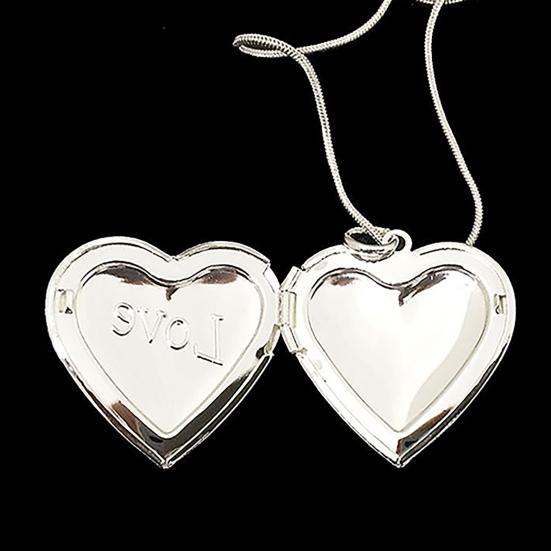 Colier convenabil cu medalion inimă Cute Love Romantic