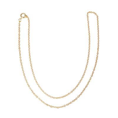 Gliederkette, Gold, 50cm, 2x3mm, 1 Stk.