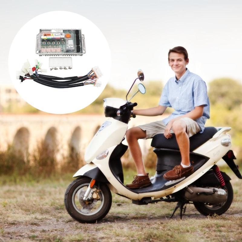 Programovatelný bezkartáčový regulátor motoru pro elektrická vozidla 72V Bezkaráčový regulátor motoru pro elektrokolo 65A 1800W D7YA