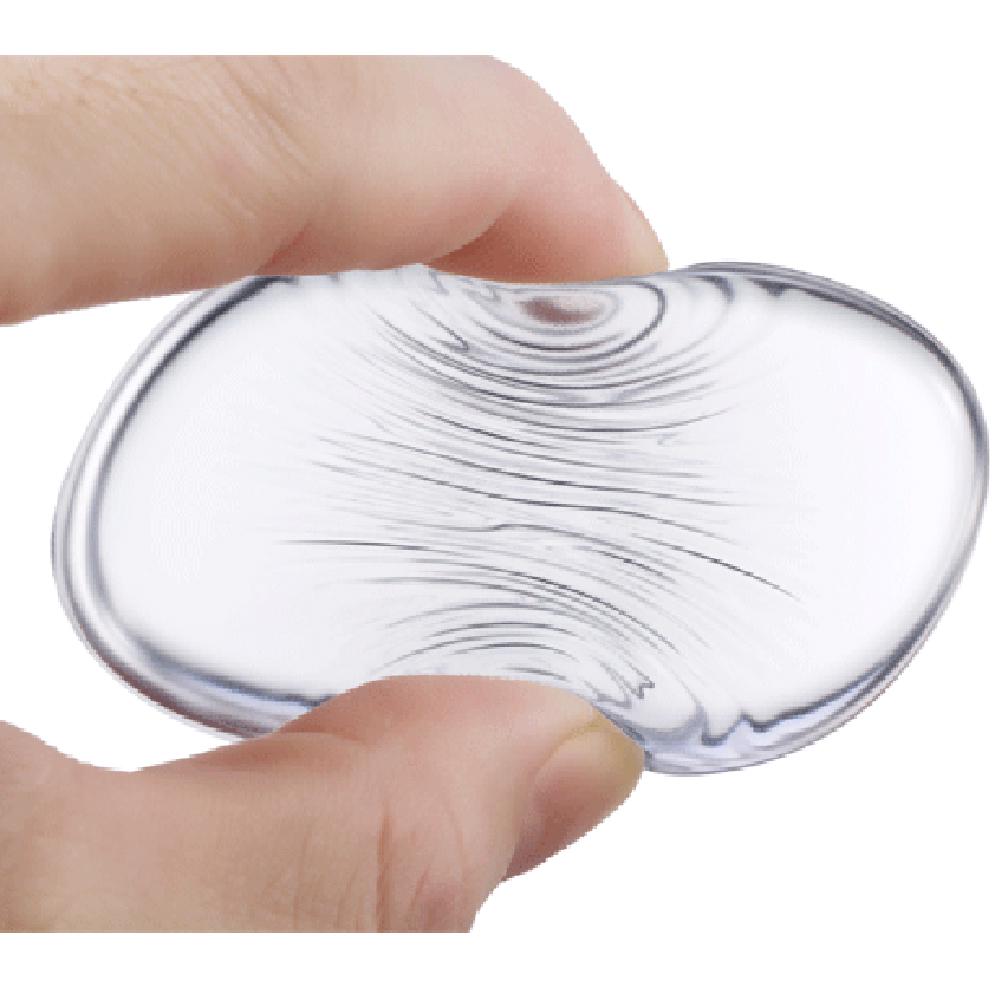 Silicone Sponge Cosmetic Puff Foundation Facial Makeup Puff Makeup Sponge Powder Blender Clear