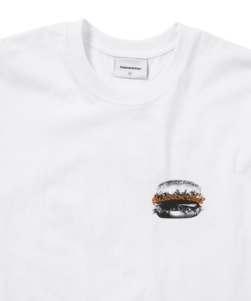 THISISNEVERTHAT Hamburger Tee White
