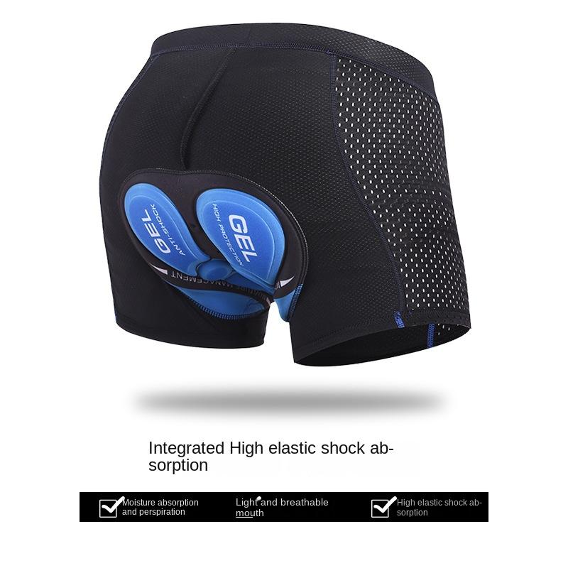 Cycling Briefs Men's Thickened Silicone Mountain Cycling Pants Quick Dry Road Cycling Shorts Four Seasons Cycling Equipment