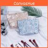 French Retro Artisanal Cosmetic Organizer With Silk Fabric For Women