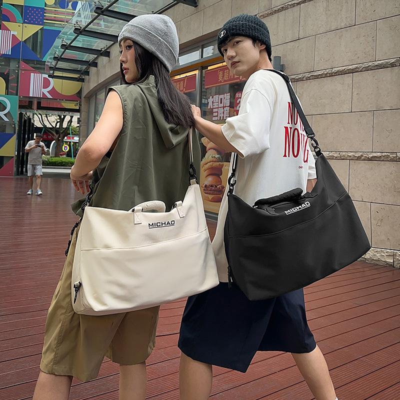Hand Luggage Bag Women's Portable Light Swimming Fitness Bag Large Capacity Shoulder Crossbody Bag Men's