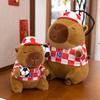 Cartoon Soccer Capybara Baby Plush Toy Adorable Playtime Pal Kids Birthday Gift
