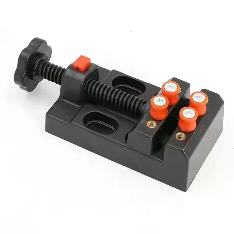 Eight-Hole Parallel Jaw Vise for Walnut Cracking, Bead Fixing, and Watch Repair