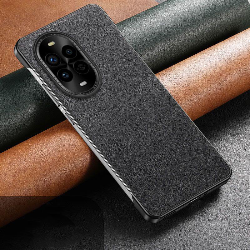 For Huawei Nova 13 Pro Case Ultra Thin Frameless PU Leather Hard PC Protective Case For Huawei Nova 13Pro Borderless Back Cover