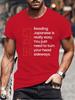 Funny Offensive Rude Joke Japan Tshirt Reading Japanese Is Easy T-Shirt Casual Fashion Loose Harajuku Summer Man Shirt Clothing